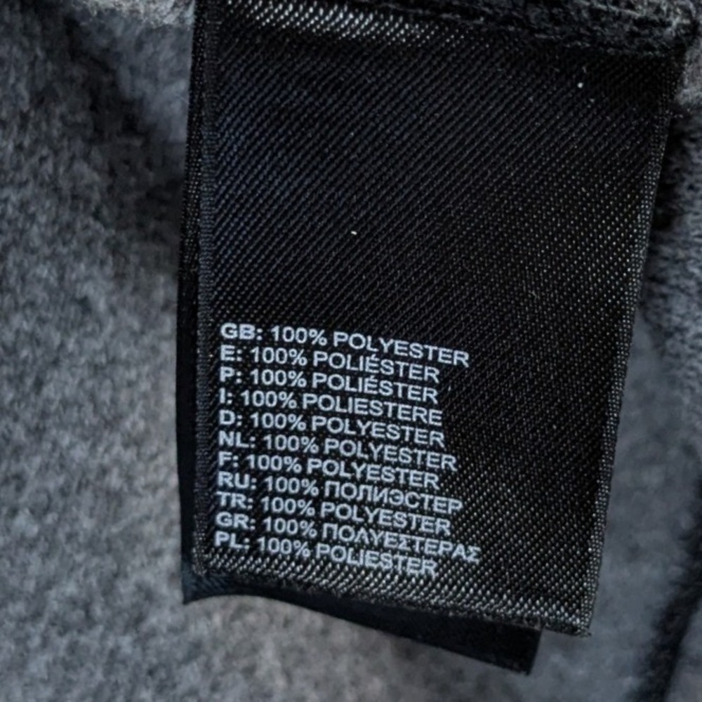The North Face Womens Cinder 100 Performance Jacket Gorpcore Large Black Gray - Picture 7 of 9